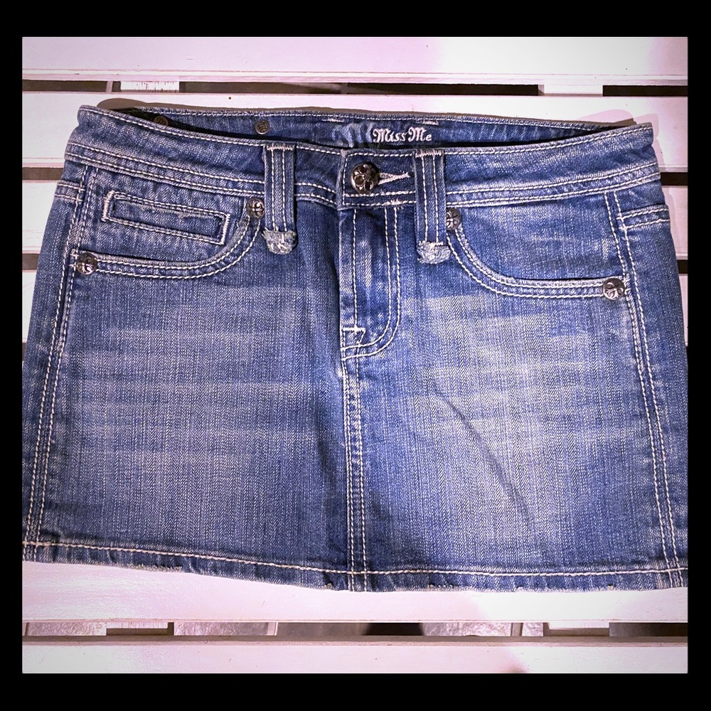 NWOT Miss Me Jean Skirt